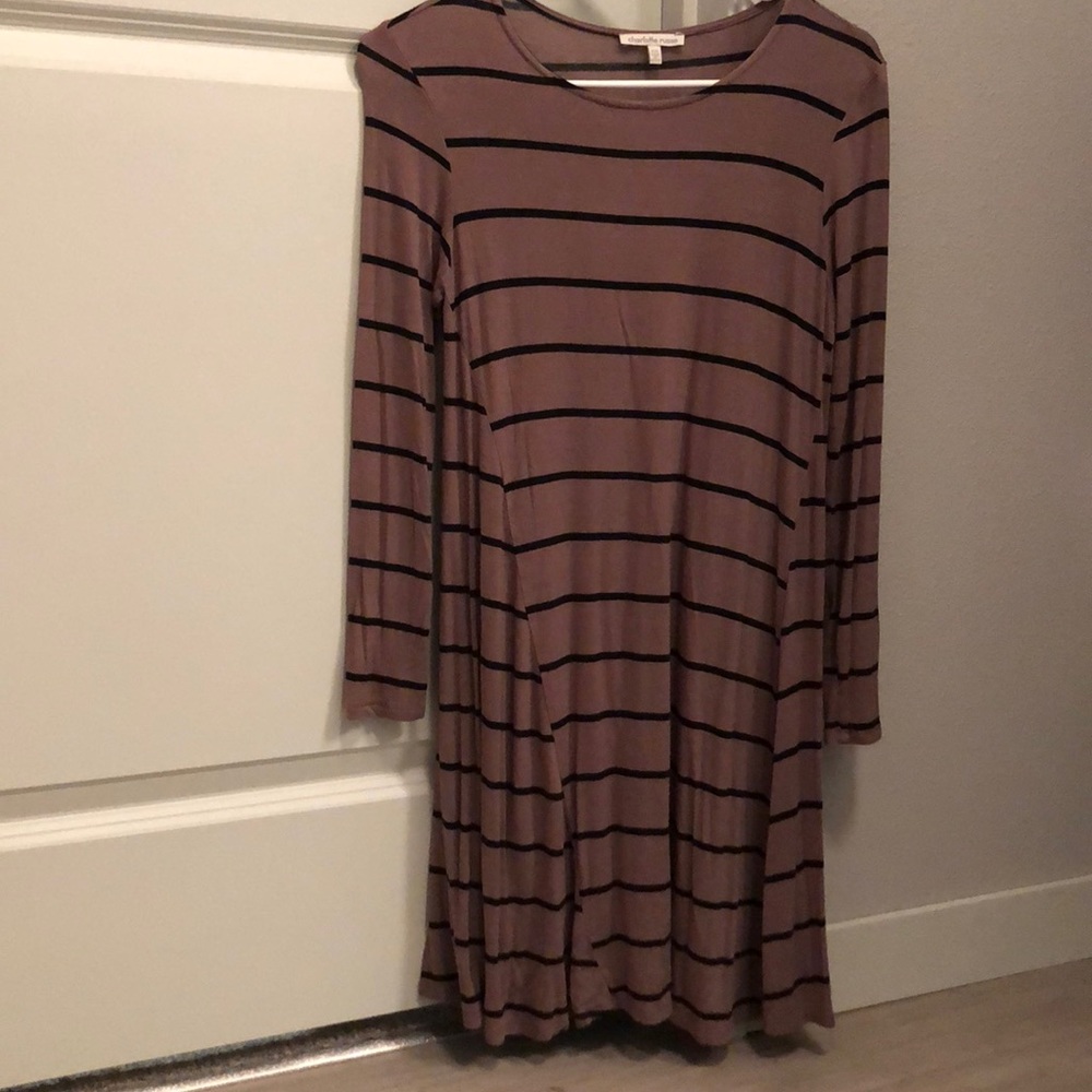 Long sleeve striped dress (Size XS)